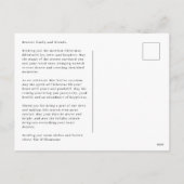 Cartes Pour Fêtes Annuelles Adore-Le Bethléem Noël religieux (Dos)