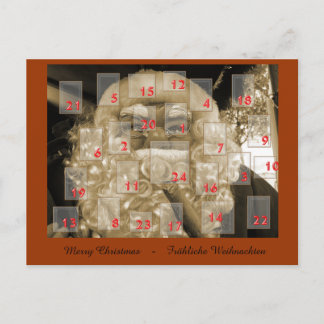 Cartes Pour Fêtes Annuelles adventskaln