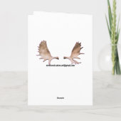 Cartes Pour Fêtes Annuelles Affaires de déblayement de neige (Dos)