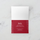 Cartes Pour Fêtes Annuelles Affaires de Noël rouge (Intérieur)