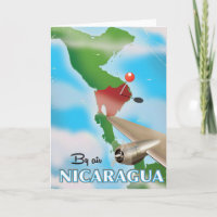 Affiche de vacances Nicaragua By Air
