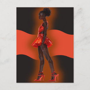 Cartes Pour Fêtes Annuelles African American Black Queen Melanin Sista Shopp