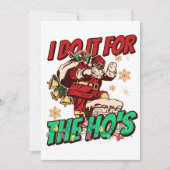 Cartes Pour Fêtes Annuelles African American Black Santa Claus Christmas Funny (Devant)