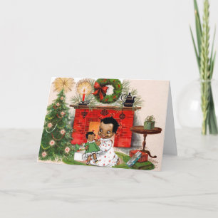 Cartes Pour Fêtes Annuelles African American Christmas Card