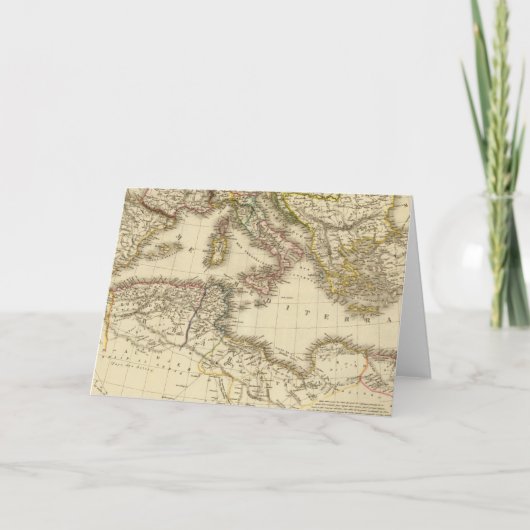 Cartes Pour Fêtes Annuelles Afrique du Nord, Méditerranée (Devant)