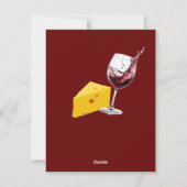 Cartes Pour Fêtes Annuelles Agin fin (Dos)