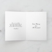 Cartes Pour Fêtes Annuelles Agneau de Pâques (Intérieur)