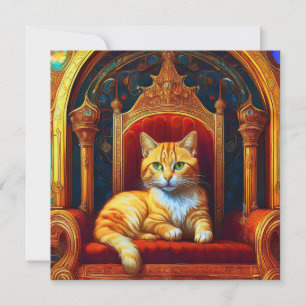 Cartes Pour Fêtes Annuelles AI Cat