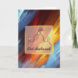 Cartes Pour Fêtes Annuelles Aïd Moubarak