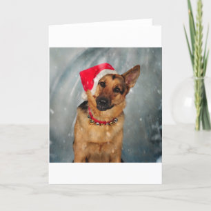 Cartes Pour Fêtes Annuelles Aide de Santas