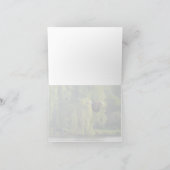 Cartes Pour Fêtes Annuelles Aigle à tête blanche avec blanc Saumon Pacifique N (Intérieur)