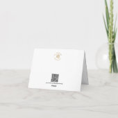 Cartes Pour Fêtes Annuelles Aigle à tête blanche avec blanc Saumon Pacifique N (Dos)