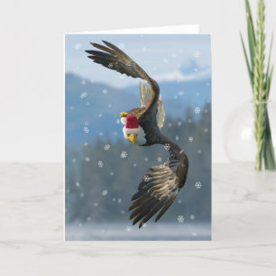 Cartes Pour Fêtes Annuelles Aigle de Noël