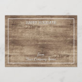 Cartes Pour Fêtes Annuelles Aiguilles Pinecone Pine Tree Verdure Aquarelle (Devant)