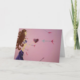 Cartes Pour Fêtes Annuelles Aime la dernière tentative