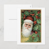 Cartes Pour Fêtes Annuelles Aimer les voeux de Noël (Devant / Derrière)