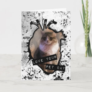 Cartes Pour Fêtes Annuelles aimez votre journée de familier
