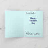 Cartes Pour Fêtes Annuelles Aimez-vous à Moon et Back Ombre (Intérieur)