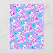 CARTES POUR FÊTES ANNUELLES AJOUTÉ À L'AMOUR BÉBÉ FUNNY CUPID, CHOCOLATE CANDY (Devant)