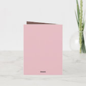 Cartes Pour Fêtes Annuelles Ajouter un message Valentine hérisson enfants (Dos)