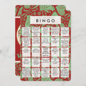 Cartes Pour Fêtes Annuelles Ajouter Une Photo 2020 Quarantine Bingo Funny Chri (Devant / Derrière)