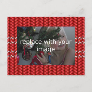 Cartes Pour Fêtes Annuelles Ajoutez votre propre photo Christmas Sweat
