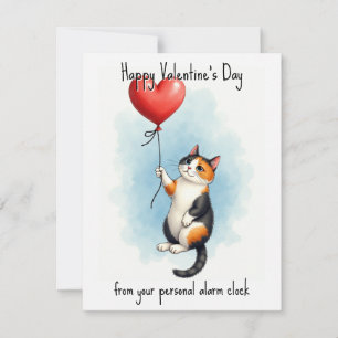 Cartes Pour Fêtes Annuelles 💘🐈Alarmé par l'amour