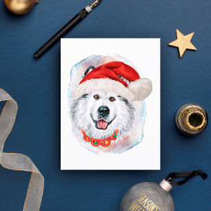 Cartes Pour Fêtes Annuelles Alaskan Malamute Cadeaux de Noël pour les amateurs