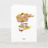 Cartes Pour Fêtes Annuelles Ale de Noël (Dos)