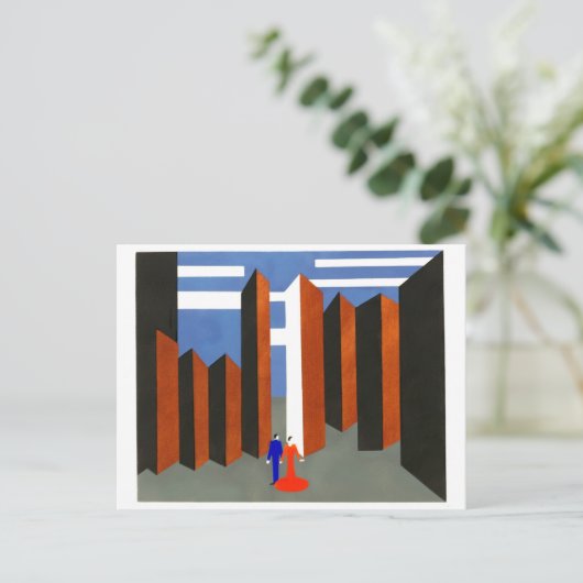 Cartes Pour Fêtes Annuelles Alexandra Exter (Debout devant)