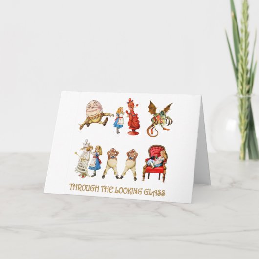 CARTES POUR FÊTES ANNUELLES ALICE PAR LE PSYCHÉ (Devant)