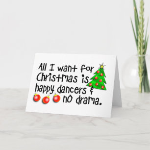 Cartes Pour Fêtes Annuelles All I Want for Christmas