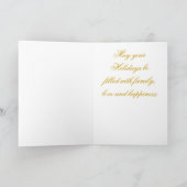 Cartes Pour Fêtes Annuelles All that glitters or (Intérieur)