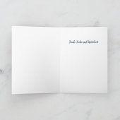 Cartes Pour Fêtes Annuelles Allemand Noël Forêt d'hiver Oiseaux sauvages Marin (Intérieur)