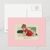 Cartes Pour Fêtes Annuelles Alley-cat (Devant / Derrière)