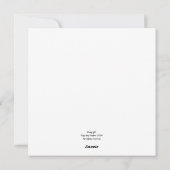 Cartes Pour Fêtes Annuelles Allez-y bientôt ! (Dos)