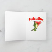 Cartes Pour Fêtes Annuelles Alligator Valentine (Intérieur)
