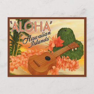 Cartes Pour Fêtes Annuelles Aloha d'Hawaii