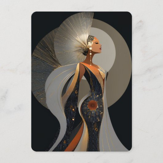 CARTES POUR FÊTES ANNUELLES ALWAYS ELEGANT #10 (Devant)