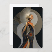 CARTES POUR FÊTES ANNUELLES ALWAYS ELEGANT #10 (Devant / Derrière)