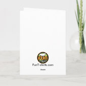 Cartes Pour Fêtes Annuelles Amant de chocolat (Dos)