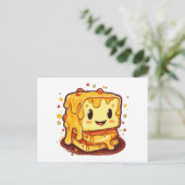 Cartes Pour Fêtes Annuelles Amateur de fromage grillé (Debout devant)