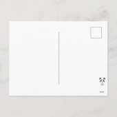 Cartes Pour Fêtes Annuelles Amateurs de girafe adorables (Dos)