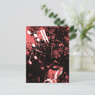 Cartes Pour Fêtes Annuelles Ambiance musicale 4