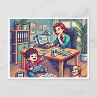 Cartes Pour Fêtes Annuelles Amenez votre enfant au travail