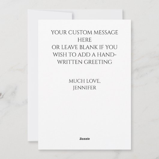 Cartes Pour Fêtes Annuelles American Bison Buffalo Portrait (Dos)