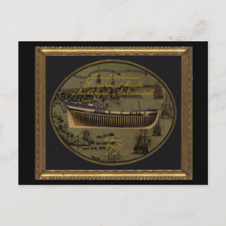 Cartes Pour Fêtes Annuelles American Colonial Schooner Sir Edward Hawke
