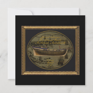 Cartes Pour Fêtes Annuelles American Colonial Schooner Sir Edward Hawke