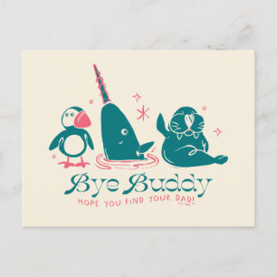 Cartes Pour Fêtes Annuelles Amis Animaux - Au revoir Buddy, j'espère que tu tr