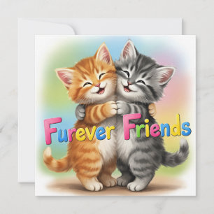 Cartes Pour Fêtes Annuelles Amis pour toujours